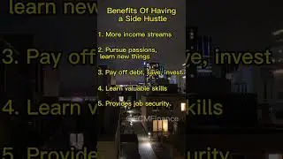 Benefits Of Having A Side Hustle #finance #money #shorts #business