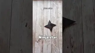 NINJA STAR ORIGAMI TUTORIAL|HOW TO MAKE A PAPER SHURIKEN ORIGAMI STEP BY STEP FOLDING|NINJA WEAPON