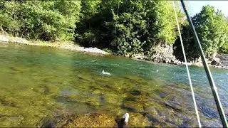 Riserva di Savignone Tante iridee con la mosca secca