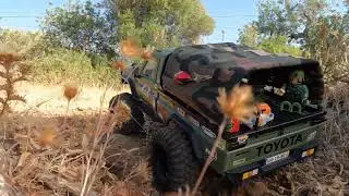 Amewi AMX ROCK RCX10 P - Backyard exploration