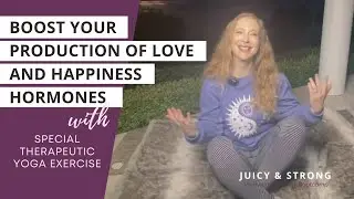 3 MINUTE HEALING LAUGHTER - Secret therapeutic yoga technique  | Juicy & Strong