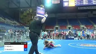 88 Lbs Round Of 32 - Eli Schultz, Minnesota Vs Carter Kendrick, South Dakota 14d8
