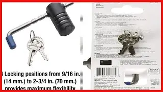 Stainless Steel Adjustable Trailer Coupler Lock For Reliable Hitch Security