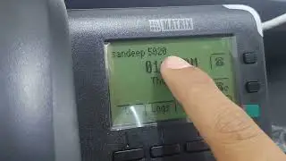 How to configure Matrix ip phones #matrix#anant
