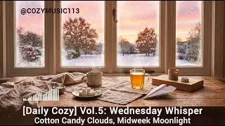 ​[Playlist] 몽환적인 수요일의 솜사탕 노을, 꿈결처럼 흐르는 위로 ☁️ | Cotton Candy Clouds, Midweek Moonlight