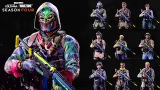 Showcasing EVERY Season 4 BATTLE PASS OPERATOR | Call Of Duty Black Ops Cold War
