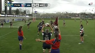 Lineout Set Maul And Drive: BARBARIANS F.C. v U.S.A. EAGLES WOMEN'S (Rachel Johnson) Test 4-26-19