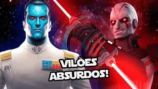 5 VILÕES ABSURDAMENTE LEGAIS em STAR WARS que NÃO estão nos FILMES!