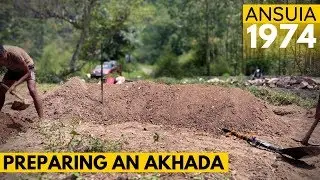 Day 1: Preparing an Akhada near  : HOW TO MAKE YOUR OWN AKHADA - TRADITIONAL INDIAN WRESTLING PIT