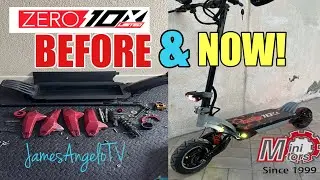 Full Video Zero 10x Falcon / Varla Eagle 1 / Kugoo G1 Restoration | JamesAngeloTV | Vlog 160