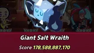 Гигантский соляной призрак (1% лучших) 178+ миллиардов | Cookie Run Kingdom