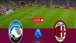 LIVE Atalanta vs AC Milan | Serie A 2025 - Video Game Simulation