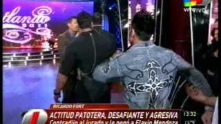 Pelea de Fort con Flavio Mendoza