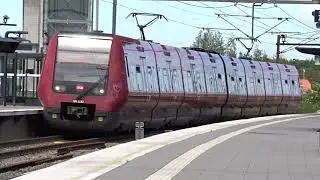 Forskellige Tog på Køge Nord Station