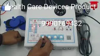 4 Ch Tens  US Deep Heat Therapy 3 in 1 Combi Uses Physiotherapy (HCD126) From Health Care Devices