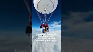 A 1572.36km flight! German father-son won 65th Gordon Bennett Cup, world's oldest gas balloon race