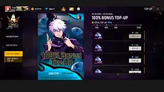 New 100% Bonus Top Up Event Free Fire 😱 New Top Up Event Today Free Fire 😍 FF New Event Today 