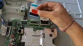 TV LED Blank Tidak Muncul Gambar, Suara Normal VLOG374