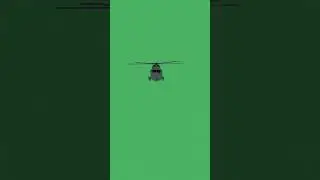 free greenscreen helicopter #short