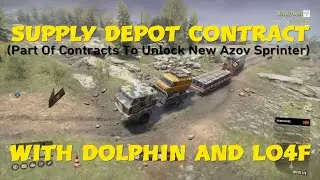 SnowRunner Supply Depot Contract (Part Of Sprinter Unlock Missions) With Dolphin And Lo4f