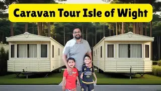 Caravan Tour in Isle of Wight | Peaceful UK Staycation | Family Travel Vlog