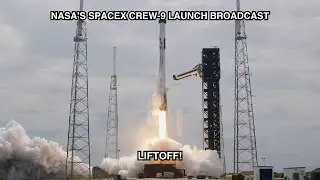 NASA&rsquo;s SpaceX Crew-9 Mission: Liftoff from NASA's Kennedy Space Center!