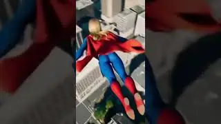 Super-Girl Flying Concept