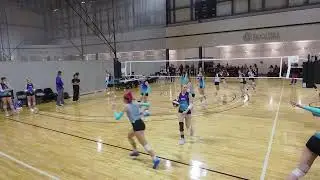 SVC 16 U Threshers vs Xcel 16 Armour - Set 1 (Pool Play)