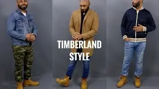 Как подобрать стильные мужские ботинки Timberland/Как носить ботинки Timberland Premium Wheat выс...