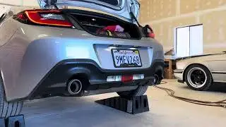 2024 Subaru BRZ Borla Exhaust (Before & After)