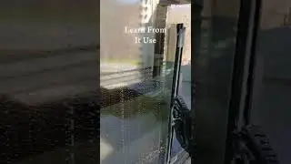 ASMR Window Cleaning