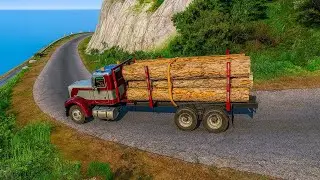 Cars vs Cliff Roads #1 - BeamNG.Drive
