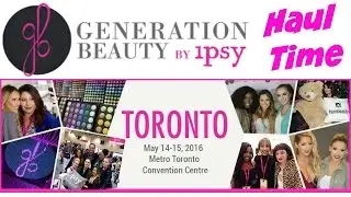MAKEUP HAUL FROM GENERATION BEAUTY IPSY | Dearnatural62