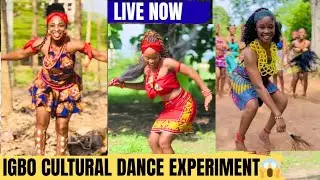 social experiment live: testing online reaction to igbo cultural dance 💃#livedancesocialexperiment