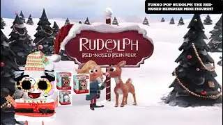 Funko Mini Rudolph The Red Nosed Reindeer Vinyl Figures Unboxing Surprise Review