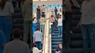 Face Touching ￼prank 😱 on Escalator #funny #trandingreaction #prankvideo #romenticprank #comedy