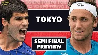 Alcaraz vs Ruud | ATP Tokyo 2025 SF | Tennis Talk Preview & Prediction