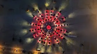 The Great European Tesla Light Show 2024 Lisbon Portugal