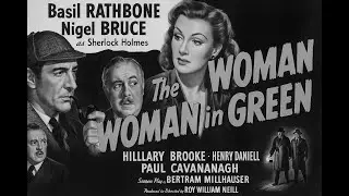 Sherlock Holmes: The Woman in Green (1945) [4K] #BasilRathbone #NigelBruce #HenryDaniell