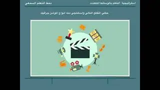 الدرس التطبيق للموشن جرافيك مادة التصميم الرقمي لعام ١٤٤٧ الفصل الدراسي الاول
