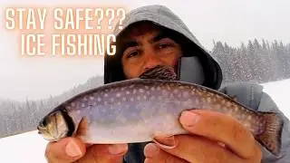 First Ice Fishing Safety How To Not Die