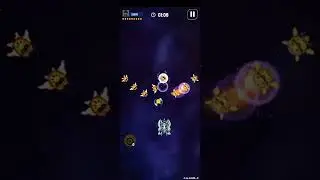 Space Shooter Gameplay Level 3.Realstick Gameplay.
