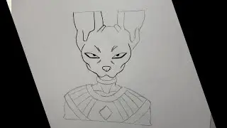 How To Draw BEERUS | Tutorial |Dragonball Art