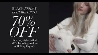 NAKEDCASHMERE: Black Friday Sale, Up To 70% Off