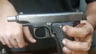 from France pistol 32 bore assembly disassembly