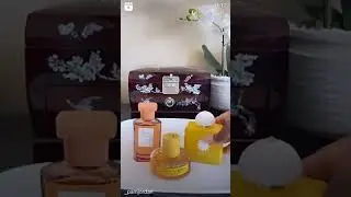 August Perfume Tray #shorts2023 #fragrance #fragranceshorts