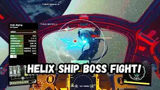 STARFIELD - HELIX SHIP BOSS FIGHT! XBOX SERIES S Gameplay - NO COMMENTARY