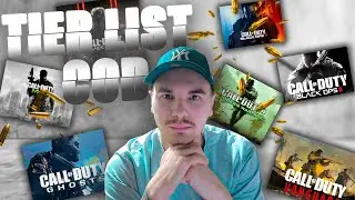 MY TIER LIST OF THE WORST AND BEST CALL OF DUTY GAMES!