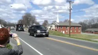 President Obama Leaving The Daimler Plant In Mt. Holly