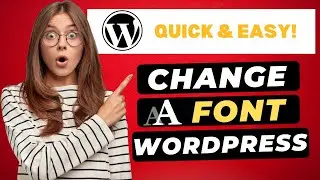 How To Change Font In WordPress 2026 🔥 (FAST & Easy!)